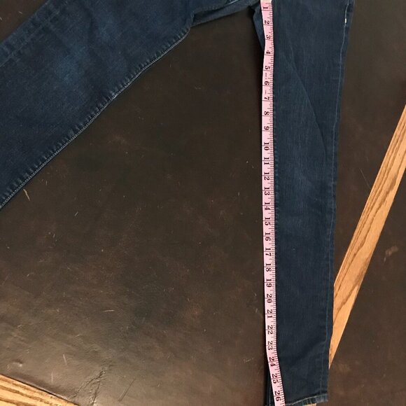 Kate Spade Jeans Women's Play Hooky Broome Street Skinny Dark Blue Denim - 25 - Picture 14 of 14